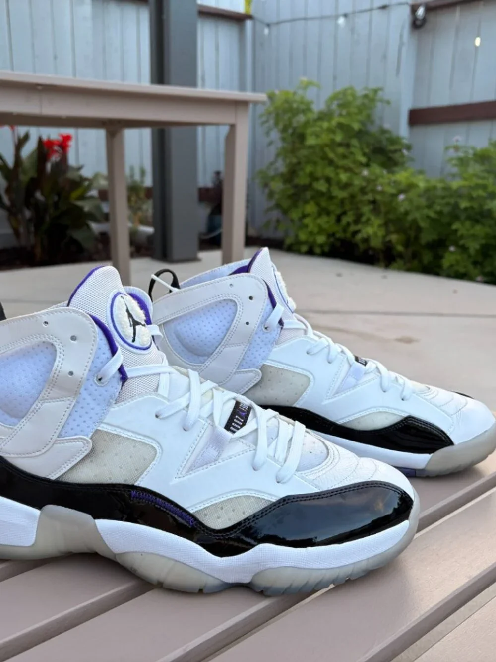 Jordan Jumpman Two Trey White and Purple
